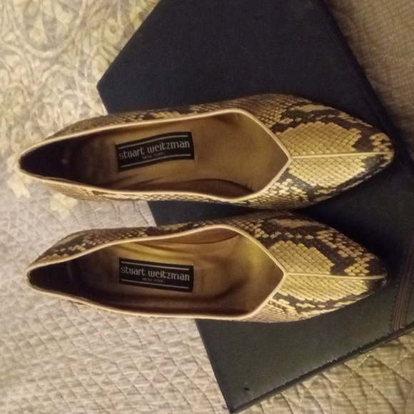 Stuart Weitzman Snake Heels - Picture 2 of 9